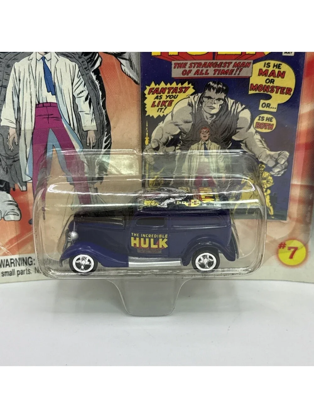 Johnny Lightning Incredible Hulk Marvel Car Series #7